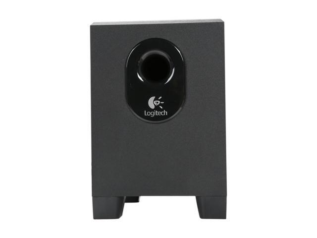 Logitech - Z313 2.1-Channel Speaker System (3-Piece) for PC - Black/Silver - image 3