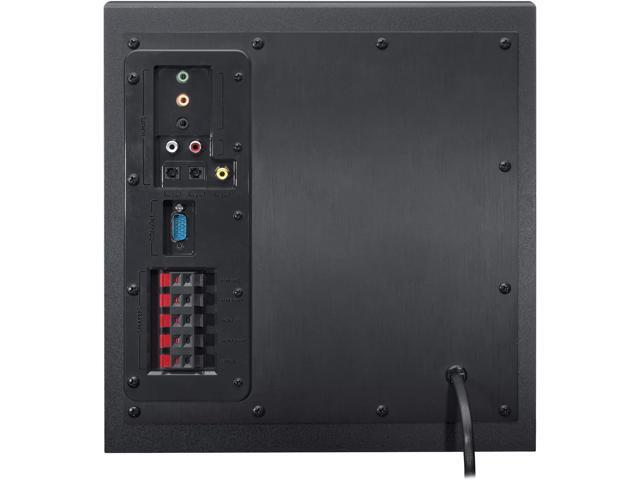 Logitech - Z906 5.1-Channel Satellite Surround Sound Speaker System (6-Piece) - Black - image 8