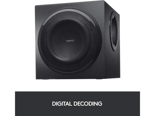 Logitech - Z906 5.1-Channel Satellite Surround Sound Speaker System (6-Piece) - Black - image 5