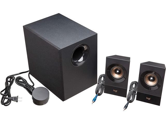 Logitech - Z533 Multimedia Speakers (3-Piece) for PC - Black - image 10