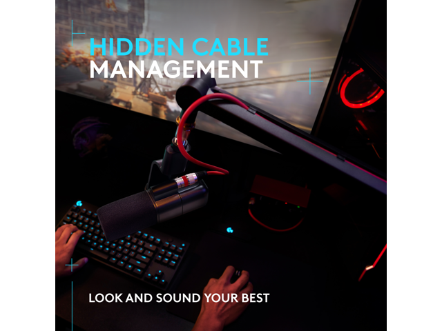 Logitech - Compass Premium Microphone Boom Arm - image 3