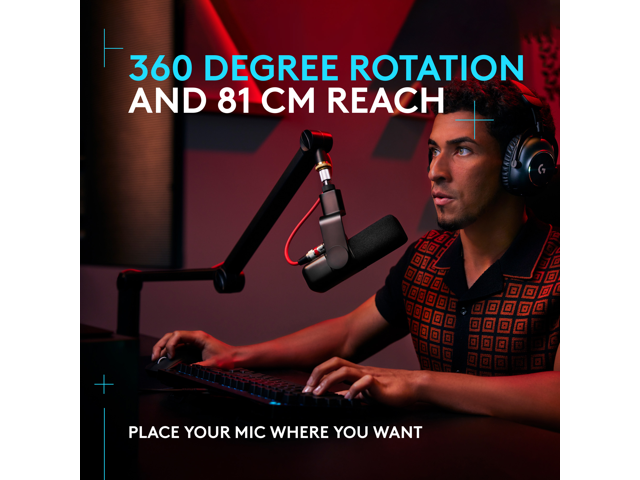 Logitech - Compass Premium Microphone Boom Arm - image 5