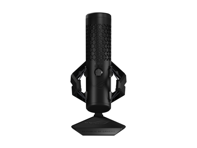 ASUS ROG Carnyx USB gaming microphone certified by professional streamer, studio-grade 25 mm condenser capsule, high-pass filter, build-in pop...