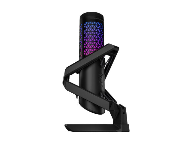 ASUS ROG Carnyx USB gaming microphone certified by professional streamer, studio-grade 25 mm condenser capsule, high-pass filter, build-in pop...