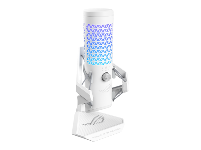 ASUS ROG Carnyx USB Gaming Microphone (25mm condenser capsule, 192kHz/24-bit, cardioid, high-pass filter, built-in pop filter, metal shock mount,...