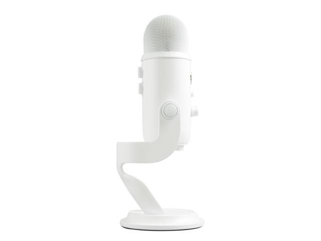 Logitech for Creators Blue Yeti USB Microphone for PC, Podcast, Gaming, Streaming, Studio, Computer Mic - Whiteout