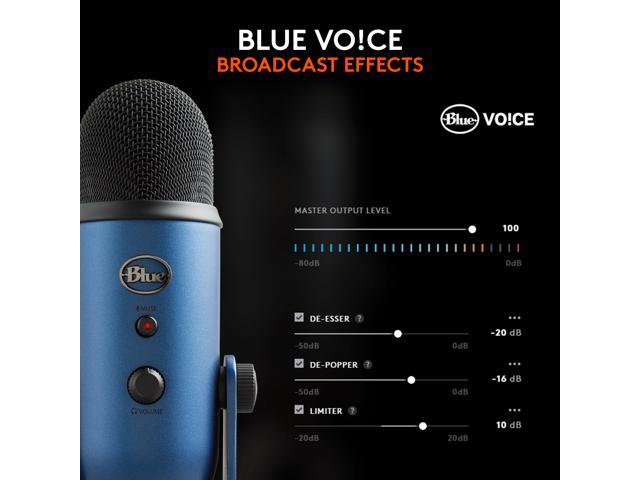 Blue Microphones Yeti Professional Multi-Pattern USB Condenser Microphone - Midnight Blue - image 3