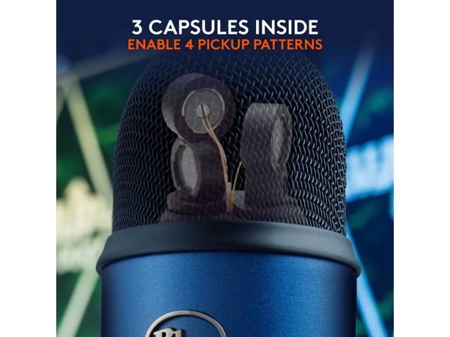 Blue Microphones Yeti Professional Multi-Pattern USB Condenser Microphone - Midnight Blue - image 4