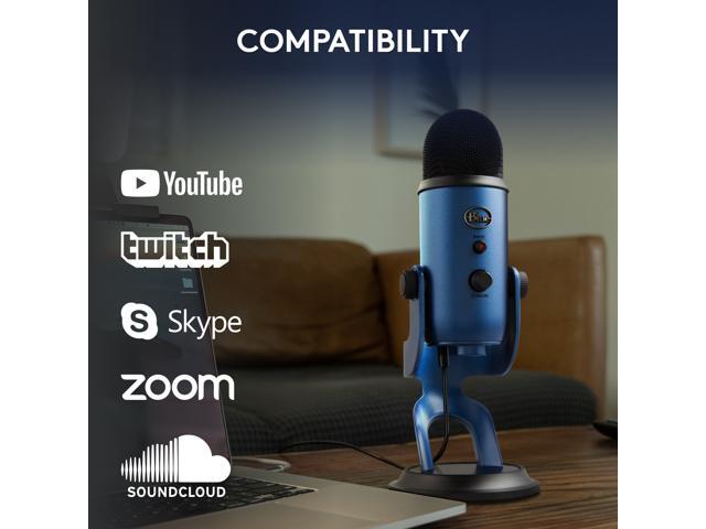 Blue Microphones Yeti Professional Multi-Pattern USB Condenser Microphone - Midnight Blue - image 7