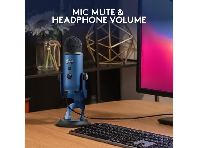 Blue Microphones Yeti Professional Multi-Pattern USB Condenser Microphone - Midnight Blue - image 8