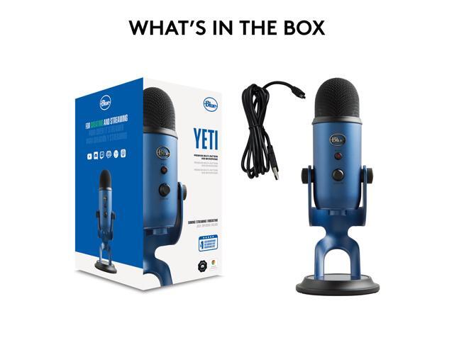 Blue Microphones Yeti Professional Multi-Pattern USB Condenser Microphone - Midnight Blue - image 9