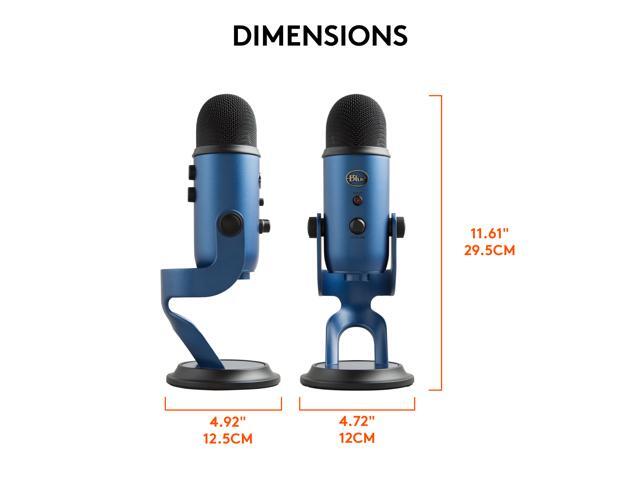 Blue Microphones Yeti Professional Multi-Pattern USB Condenser Microphone - Midnight Blue - image 10
