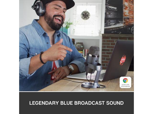 Blue Microphones - Blue Yeti Nano Premium Wired Multi-Pattern USB Condenser Microphone - Shadow Gray - image 3