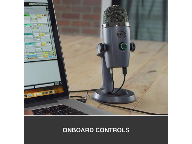Blue Microphones - Blue Yeti Nano Premium Wired Multi-Pattern USB Condenser Microphone - Shadow Gray - image 6