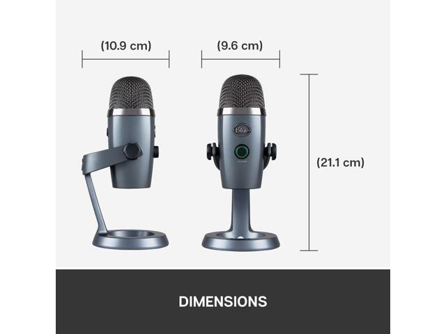 Blue Microphones - Blue Yeti Nano Premium Wired Multi-Pattern USB Condenser Microphone - Shadow Gray - image 11