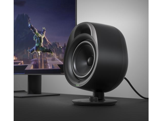 SteelSeries - Arena 3 Bluetooth Gaming Speakers with Polished 4" Drivers (2-Piece) - Black - image 4