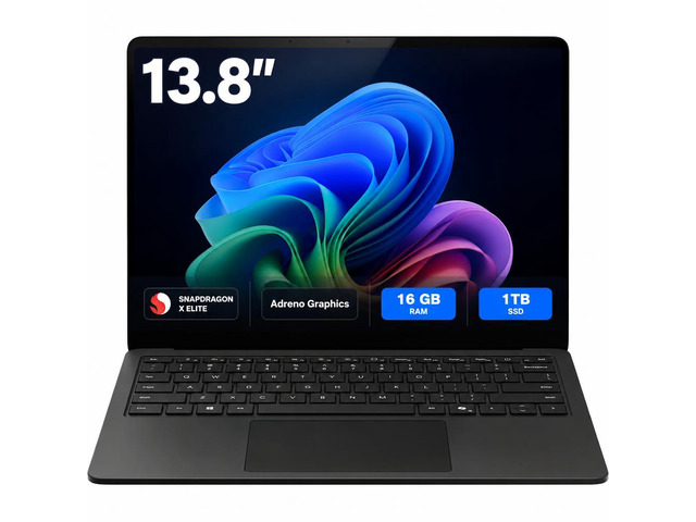 Microsoft Surface Laptop 7 13.8' Touchscreen Copilot+ PC Notebook - Qualcomm Snapdragon X Elite - 16 GB - 1 TB SSD - Windows 11 Pro - Adreno...