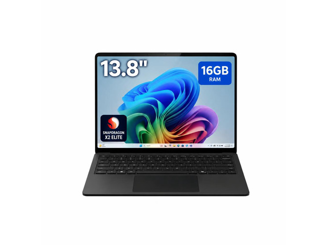 Microsoft - Surface Laptop - 13.8' 2K Touchscreen - Snapdragon X2 Elite (12 Core) 2026 - 16GB Memory - 512GB Storage - Black