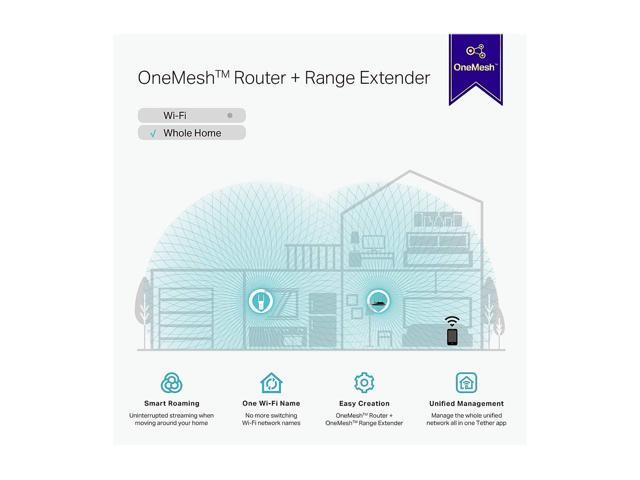 TP-Link AC1200 WiFi Extender (RE315), Covers Up to 1500 Sq. ft and 25 Devices, 1200Mbps Dual Band WiFi Booster with External Antennas, WiFi...