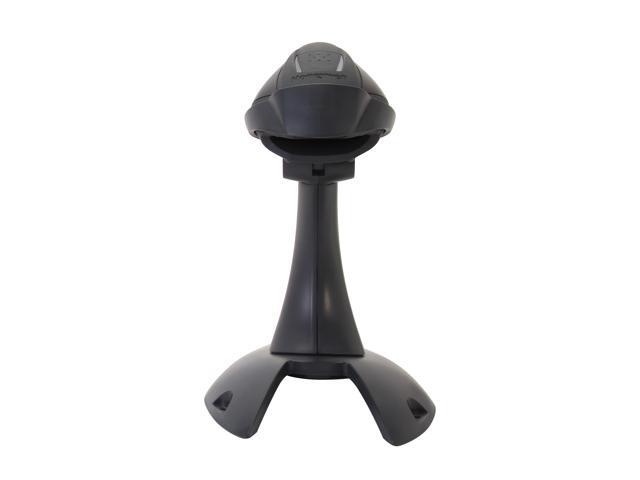 Honeywell Voyager 1200g Wired Laser 1D Barcode Scanner, RS232/USB/KBW/IBM, USB Kit with Stand, Black - 1200G-2USB-1