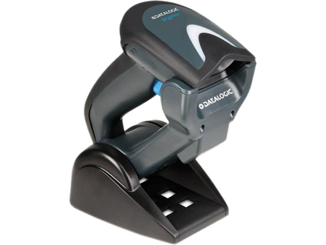Datalogic Gryphon GBT4400 Cordless Bluetooth 2D Area Imager, Black, Scanner with Charger - GBT4400-BK-BTK00
