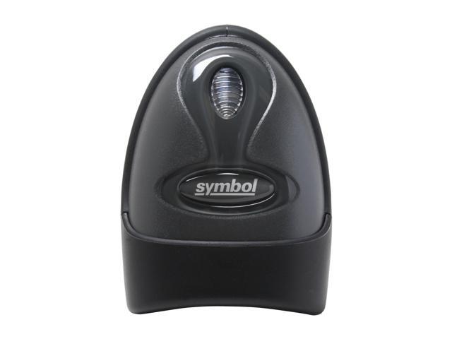 Zebra Symbol LS2208 Corded Handheld 1D Laser Barcode Scanner, USB, RS232, KBW, TGCS (IBM) 46XX over RS485, USB Kit, Black - LS2208-SR20007R-NA