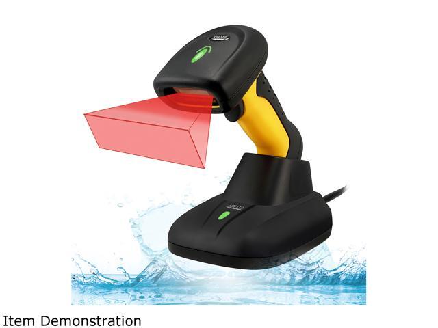 Adesso NuScan 5200TR 2.4GHz RF Wireless Antimicrobial & Waterproof 2D Barcode Scanner