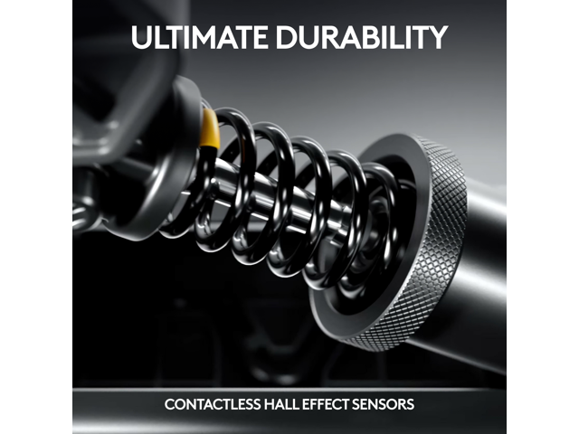 Logitech - PRO Racing Simulator Pedals with 100kg Load Cell Brake for Windows - Black - image 6