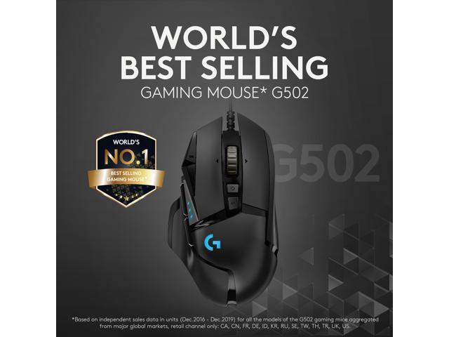 Logitech G G502 HERO Gaming Mouse (Black) - image 2