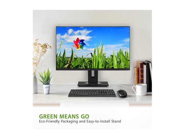 ViewSonic - VG2455-2K 24" IPS QHD Monitor (USB-C, HDMI, DisplayPort) - Black - image 5