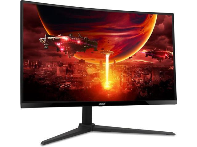 Acer - Nitro 27” LCD FHD 1080P 280Hz 1m FreeSync Premium 1500R Curved Gaming Monitor with HDR (DisplayPort, HDMI) - Black - image 9