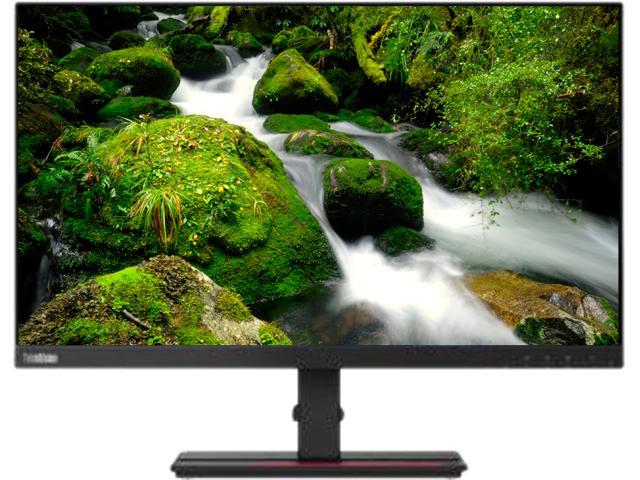 Lenovo ThinkVision T24i-20 23.8' Full HD WLED LCD Monitor - 16:9 - Raven Black
