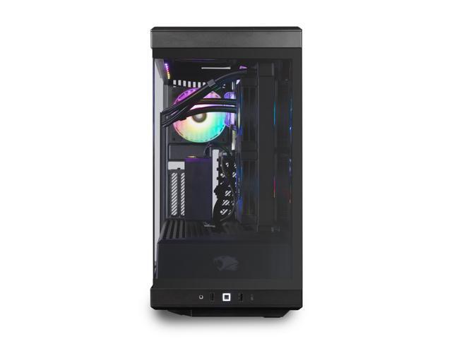 iBUYPOWER - Y40 PRO Gaming Desktop PC - AMD Ryzen 7 7800X3D, NVIDIA GeForce RTX 5070 12GB, 32GB DDR5 RGB,2TB SSD - Black - image 4