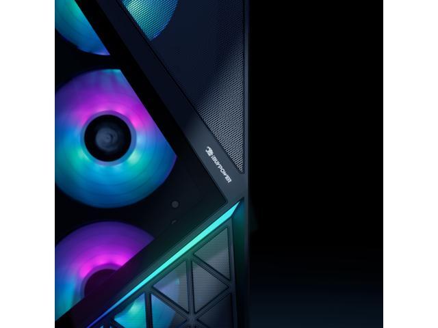 iBUYPOWER - Slate Gaming Desktop PC - AMD Ryzen 7 7800X3D, NVIDIA GeForce RTX 5060Ti 16GB, 32GB DDR5 RGB,1TB SSD - Black - image 10