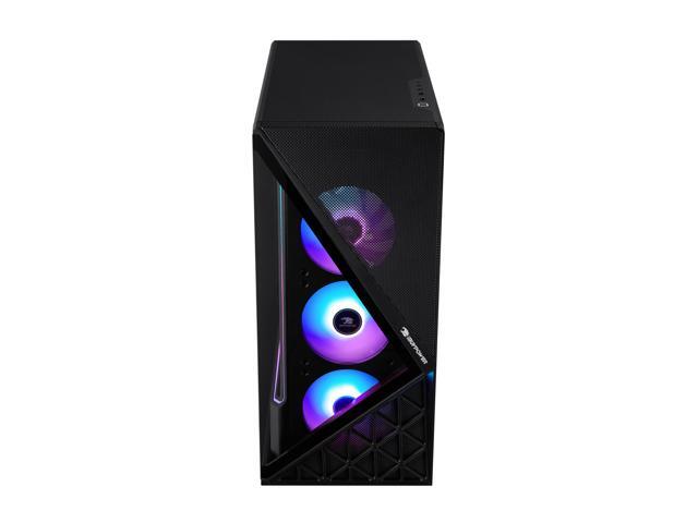 iBUYPOWER - Slate Gaming Desktop PC - AMD Ryzen 7 7800X3D, NVIDIA GeForce RTX 5060Ti 16GB, 32GB DDR5 RGB,1TB SSD - Black - image 4