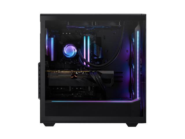 iBUYPOWER - Slate Gaming Desktop PC - AMD Ryzen 7 7800X3D, NVIDIA GeForce RTX 5060Ti 16GB, 32GB DDR5 RGB,1TB SSD - Black - image 8
