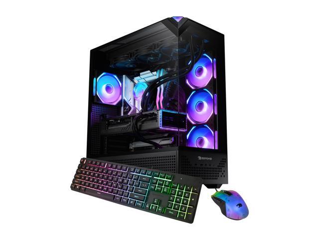 iBUYPOWER Element 9 Pro Black Gaming PC Desktop - Intel Core Ultra 7 265KF - NVIDIA GeForce RTX 5070Ti 16GB - 32GB DDR5 RGB - 2TB NVMe SSD -...