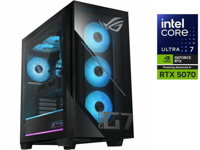 Open Box - Asus ROG G700 G700TF-XS776 Gaming Desktop Computer - Intel Core Ultra 7 265F (2.40 GHz) - 32 GB - 1 TB SSD - Intel B860 Chip - Windows...