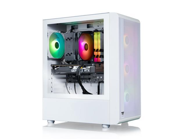 Thermaltake - Quartz i350 R4 Gaming Desktop - 14th Gen Intel Core i5-14400F - 16GB Memory - NVIDIA GeForce RTX 3050 - 1TB NVMe M.2 - White - image 3