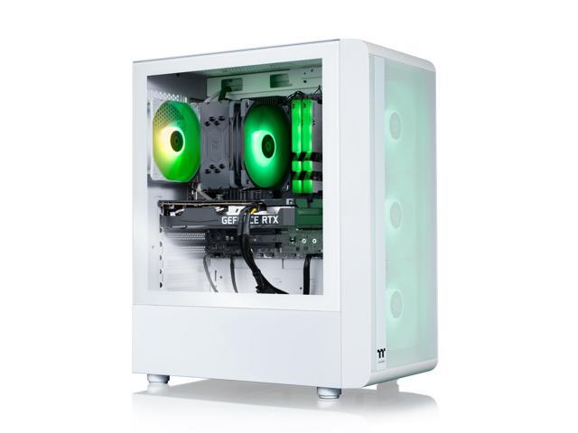Thermaltake - Quartz i350 R4 Gaming Desktop - 14th Gen Intel Core i5-14400F - 16GB Memory - NVIDIA GeForce RTX 3050 - 1TB NVMe M.2 - White - image 5