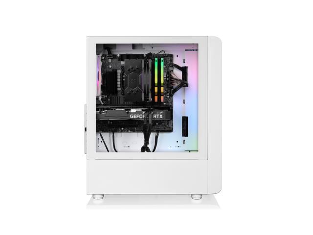 Thermaltake - Quartz i350 R4 Gaming Desktop - 14th Gen Intel Core i5-14400F - 16GB Memory - NVIDIA GeForce RTX 3050 - 1TB NVMe M.2 - White - image 7