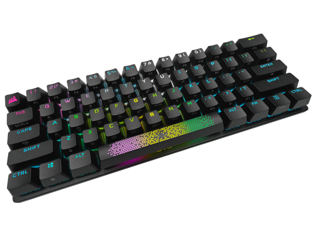 CORSAIR - K70 Pro Mini Wireless 60% RGB Mechanical Cherry MX SPEED Linear Switch Gaming Keyboard with swappable MX switches - Black - image 12