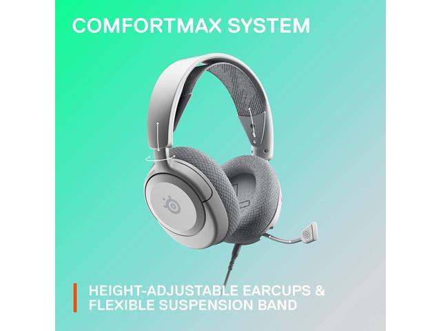 SteelSeries - Arctis Nova 1 Wired Gaming Headset for PC, PS5, and PS4 - White - image 7