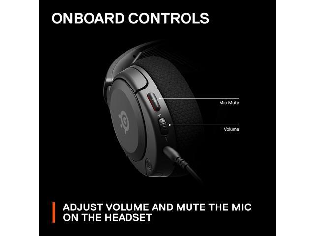 SteelSeries - Arctis Nova 1 Wired Gaming Headset for PC, PS5, and PS4 - Black - image 11