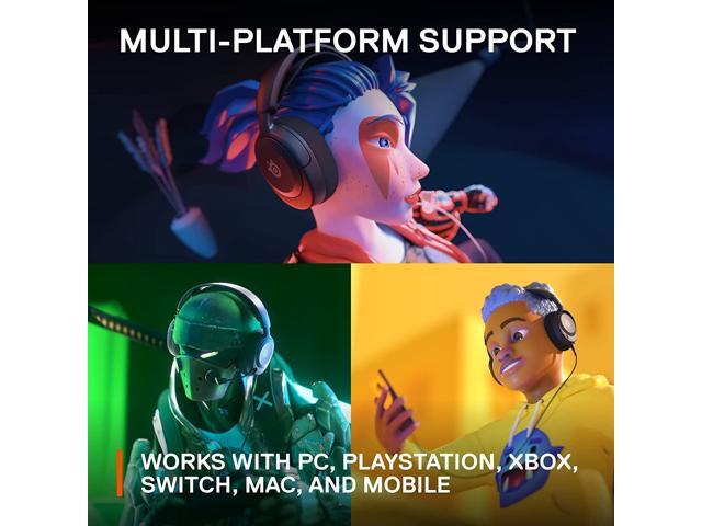 SteelSeries - Arctis Nova 1 Wired Gaming Headset for PC, PS5, and PS4 - Black - image 9