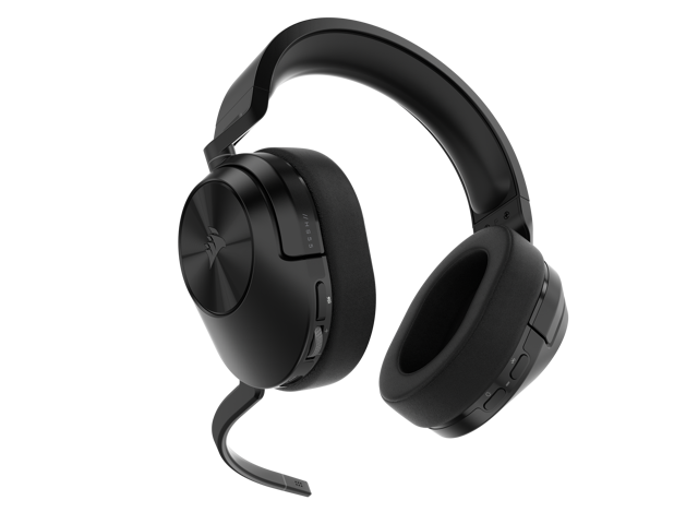 CORSAIR - HS Series HS55 Wireless Gaming Headset for PC, PS5, and Mobile - Carbon - image 10
