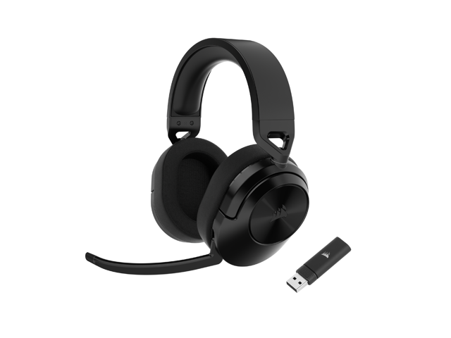 CORSAIR HS55 WIRELESS Multiplatform Lightweight Gaming Headset With Bluetooth - Dolby 7.1 Surround Sound - iCUE Compatible - PC, PS5, PS4, Nintendo...