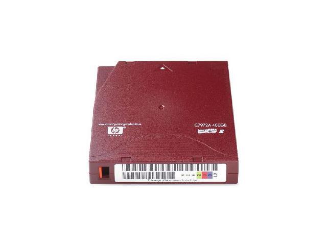 HP C7972AN LTO Ultrium 2 Non-Custom Labeled Data Cartridge