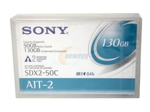 SONY SDX2-50C AIT2 Tape Media