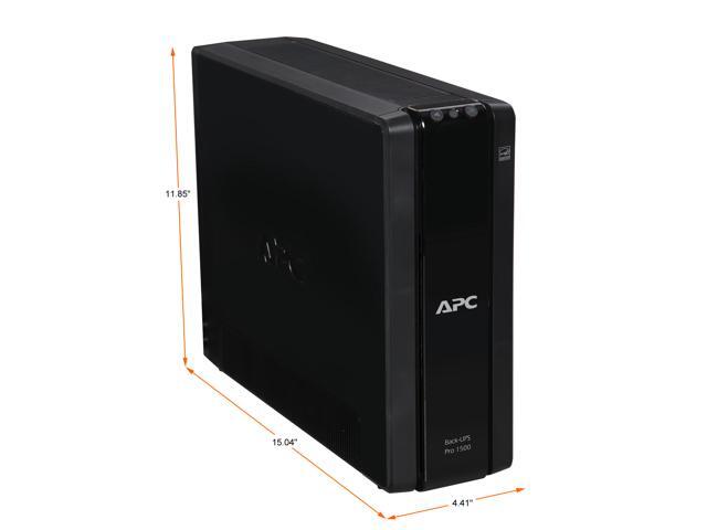 APC Back-UPS Pro, 1500VA/865W, Tower, 120V, 10x NEMA 5-15R outlets, AVR, LCD, User Replaceable Battery - image 5